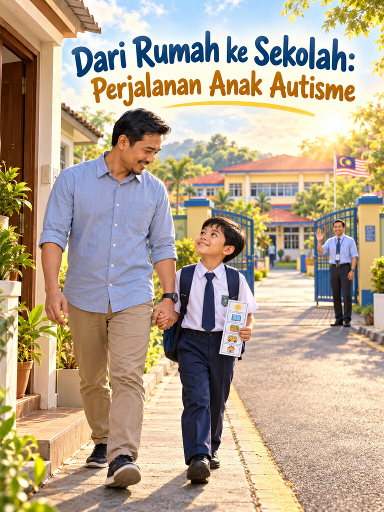 Dari Rumah ke Sekolah: Perjalanan Anak Autisme