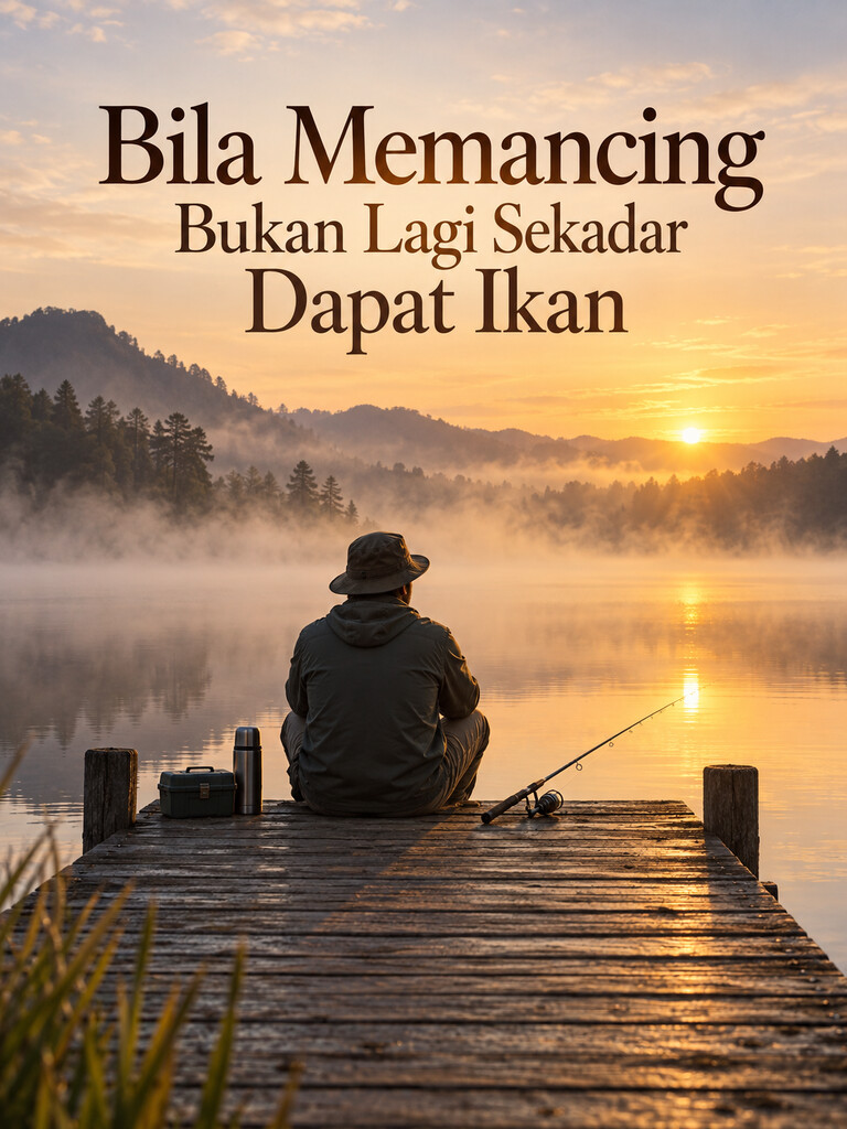 Bila Memancing Bukan Lagi Sekadar Dapat Ikan