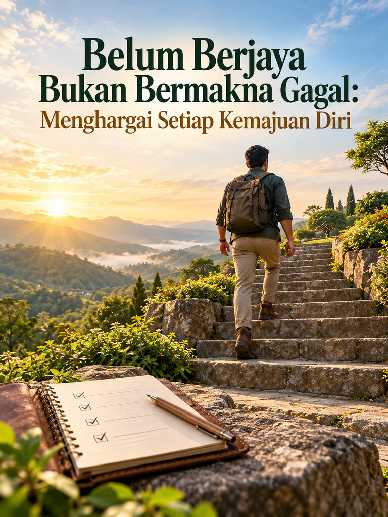 Belum Berjaya Bukan Bermakna Gagal: Menghargai Setiap Kemajuan Diri