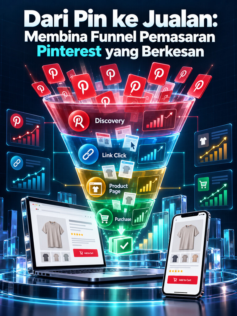 Dari Pin ke Jualan: Membina Funnel Pemasaran Pinterest yang Berkesan
