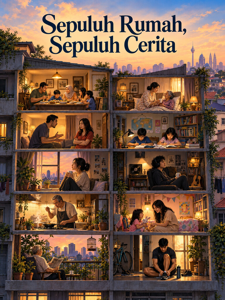 Sepuluh Rumah, Sepuluh Cerita