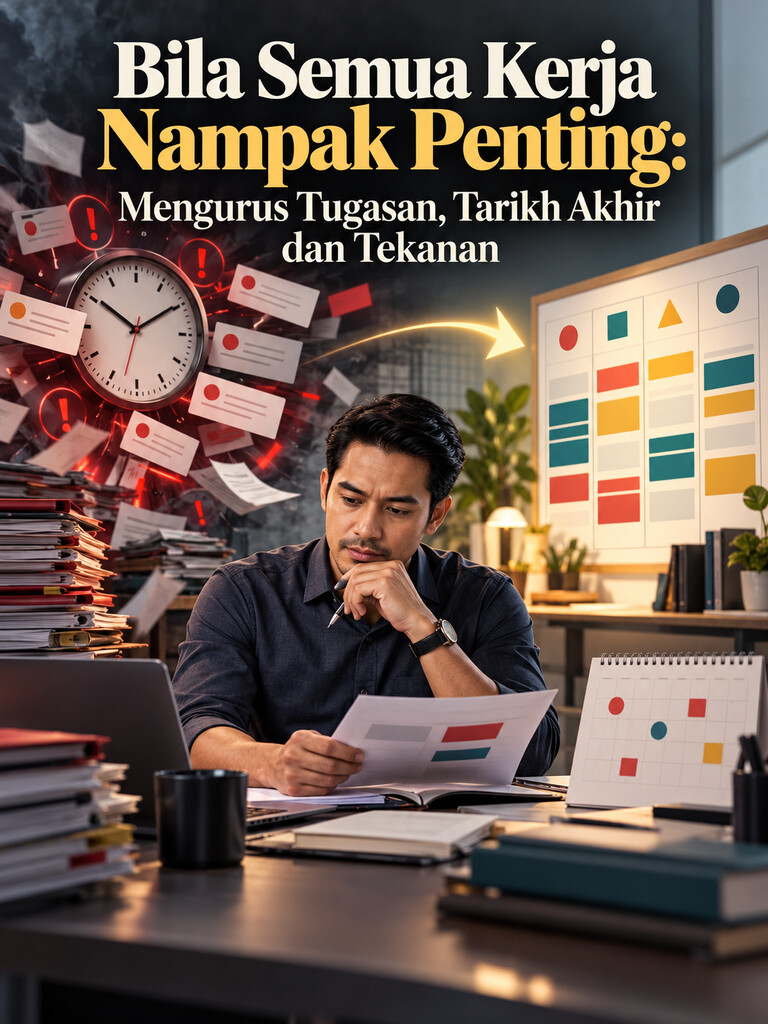 Bila Semua Kerja Nampak Penting: Mengurus Tugasan, Tarikh Akhir dan Tekanan
