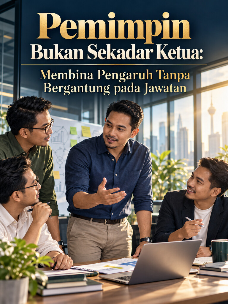 Pemimpin Bukan Sekadar Ketua: Membina Pengaruh Tanpa Bergantung pada Jawatan