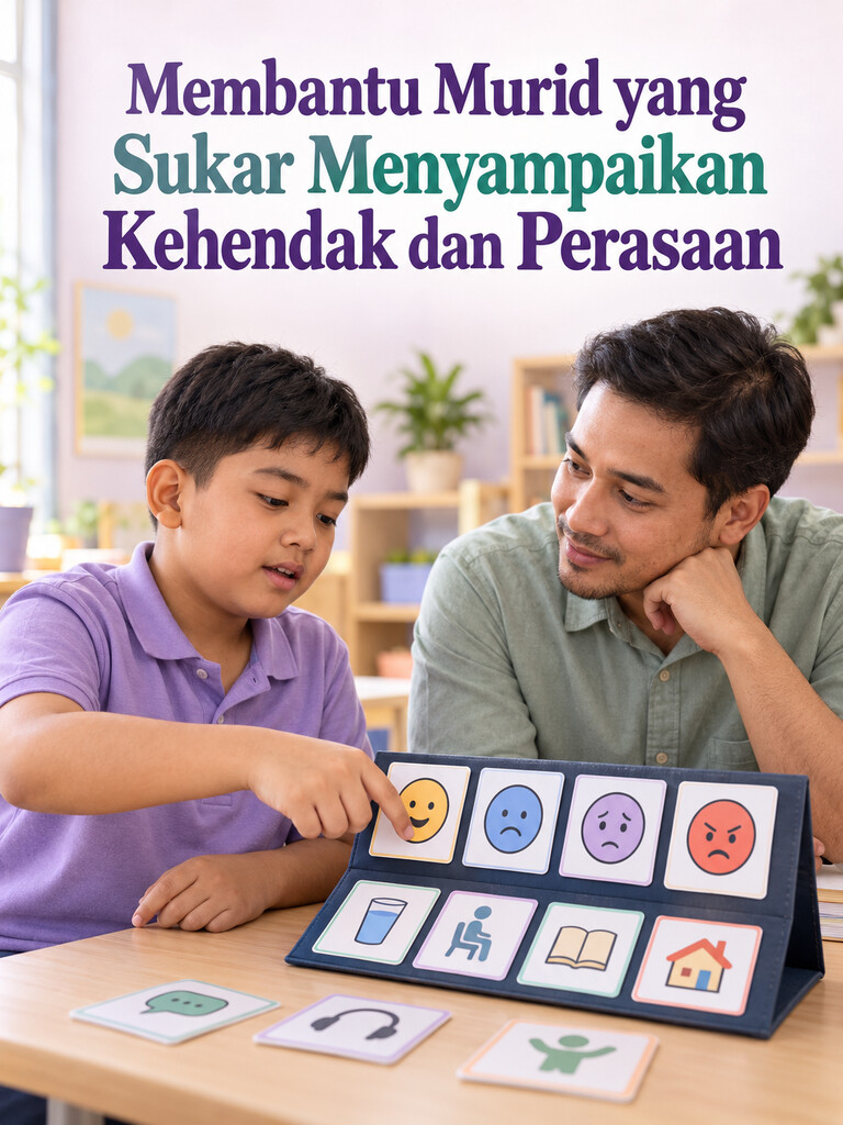 Membantu Murid yang Sukar Menyampaikan Kehendak dan Perasaan