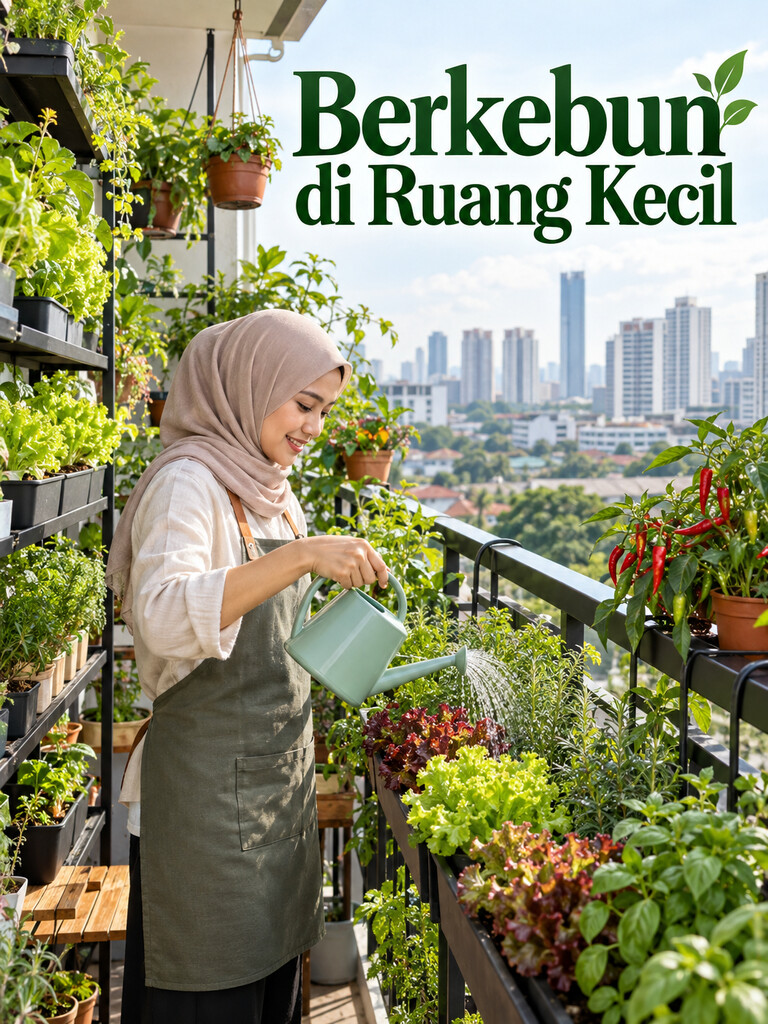 Berkebun di Ruang Kecil