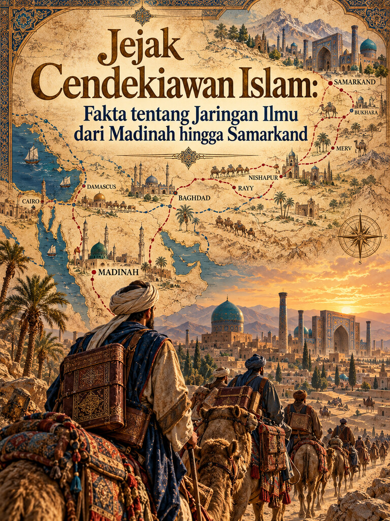 Jejak Cendekiawan Islam: Fakta tentang Jaringan Ilmu dari Madinah hingga Samarkand