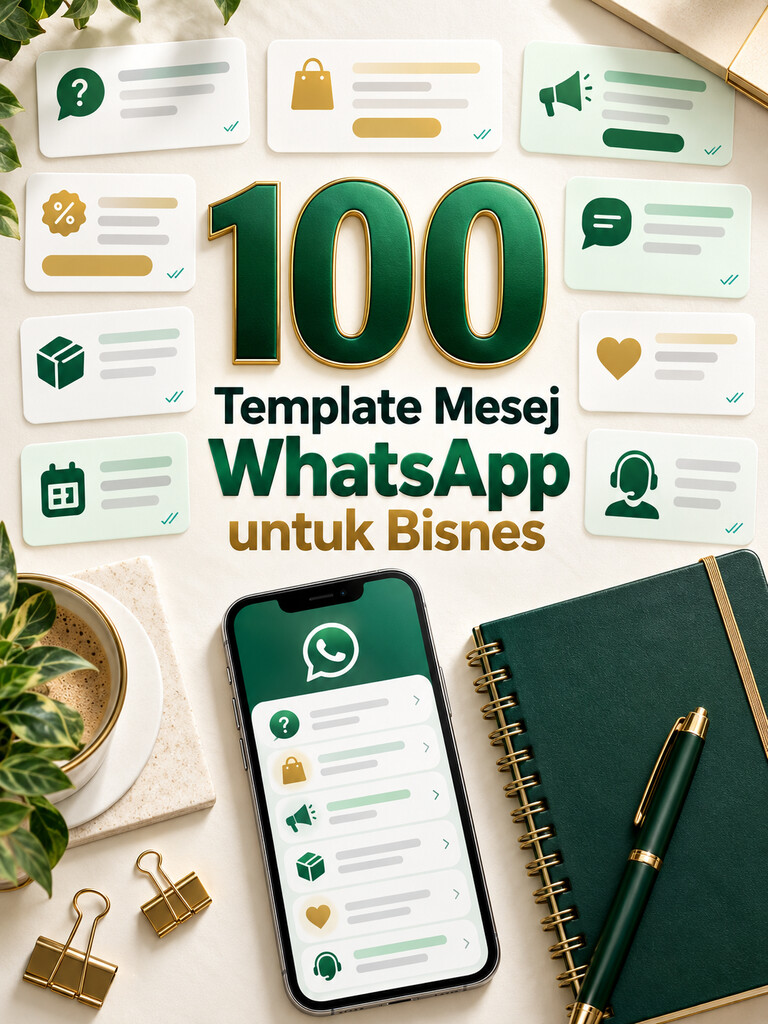 100 Template Mesej WhatsApp untuk Bisnes