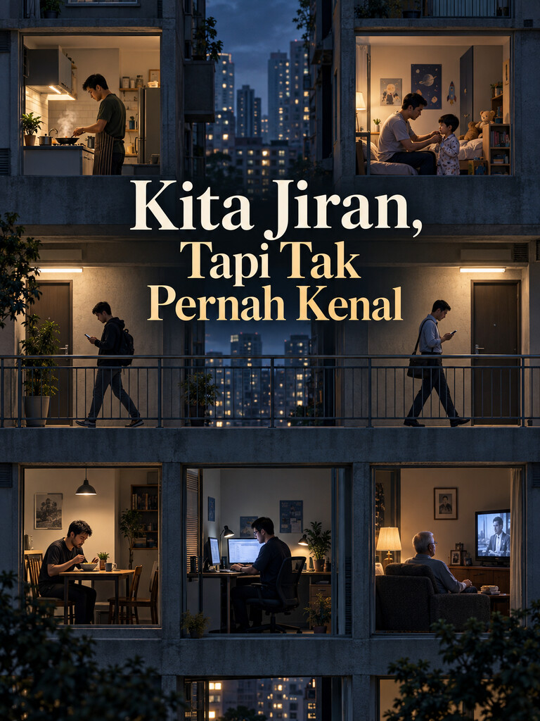 Kita Jiran, Tapi Tak Pernah Kenal