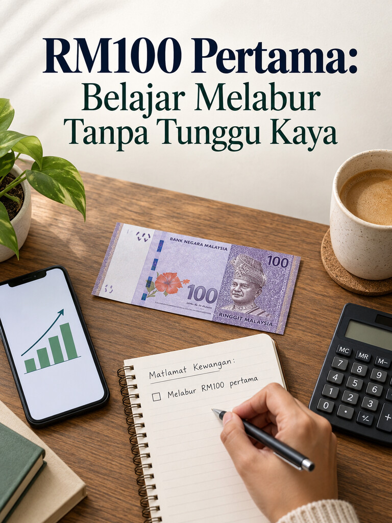 RM100 Pertama: Belajar Melabur Tanpa Tunggu Kaya