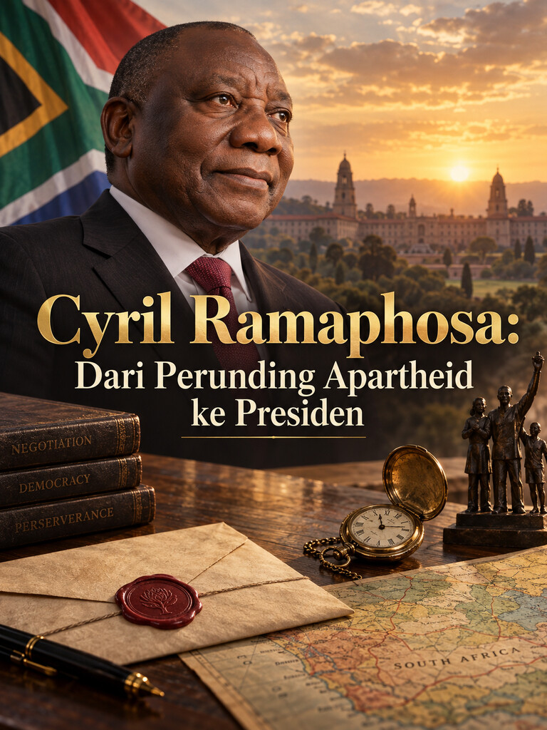 Cyril Ramaphosa: Dari Perunding Apartheid ke Presiden