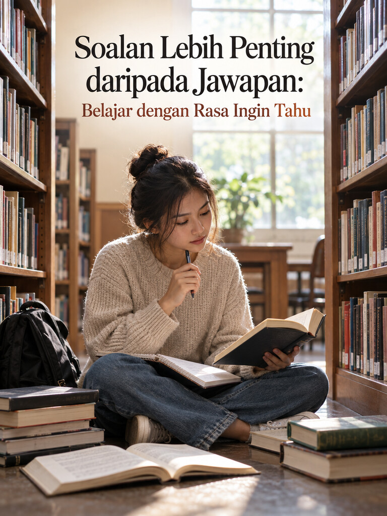 Soalan Lebih Penting daripada Jawapan: Belajar dengan Rasa Ingin Tahu