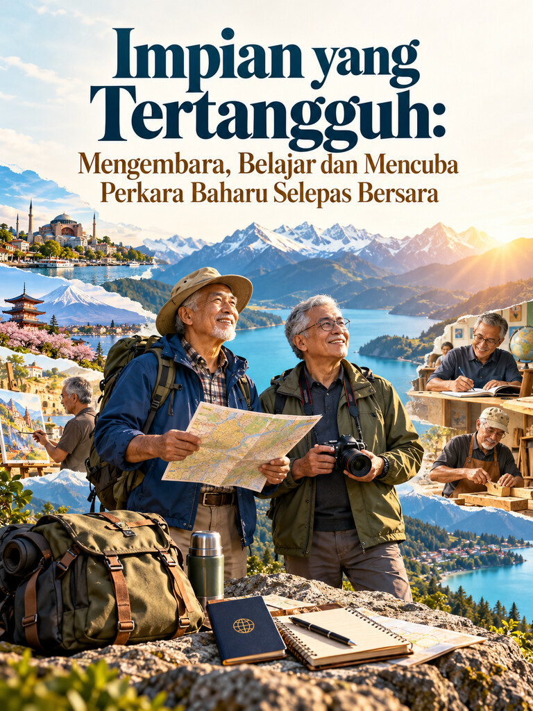 Impian yang Tertangguh: Mengembara, Belajar dan Mencuba Perkara Baharu Selepas Bersara