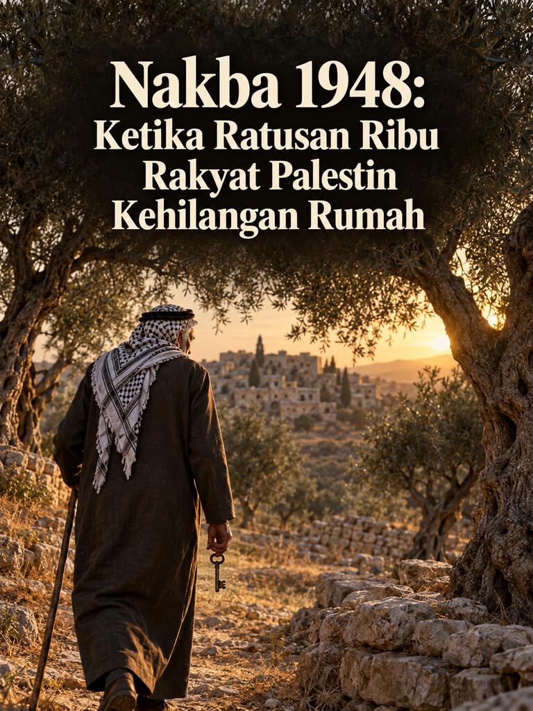 Nakba 1948: Ketika Ratusan Ribu Rakyat Palestin Kehilangan Rumah