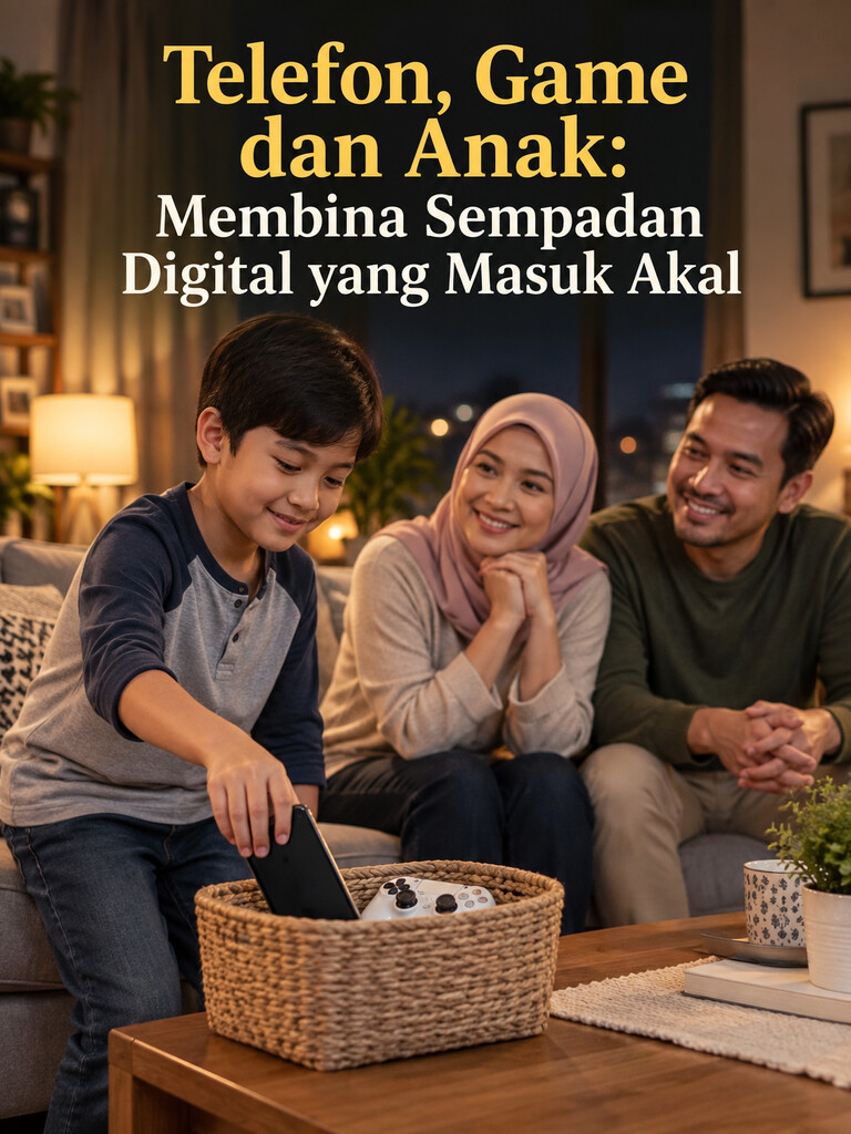 Telefon, Game dan Anak: Membina Sempadan Digital yang Masuk Akal