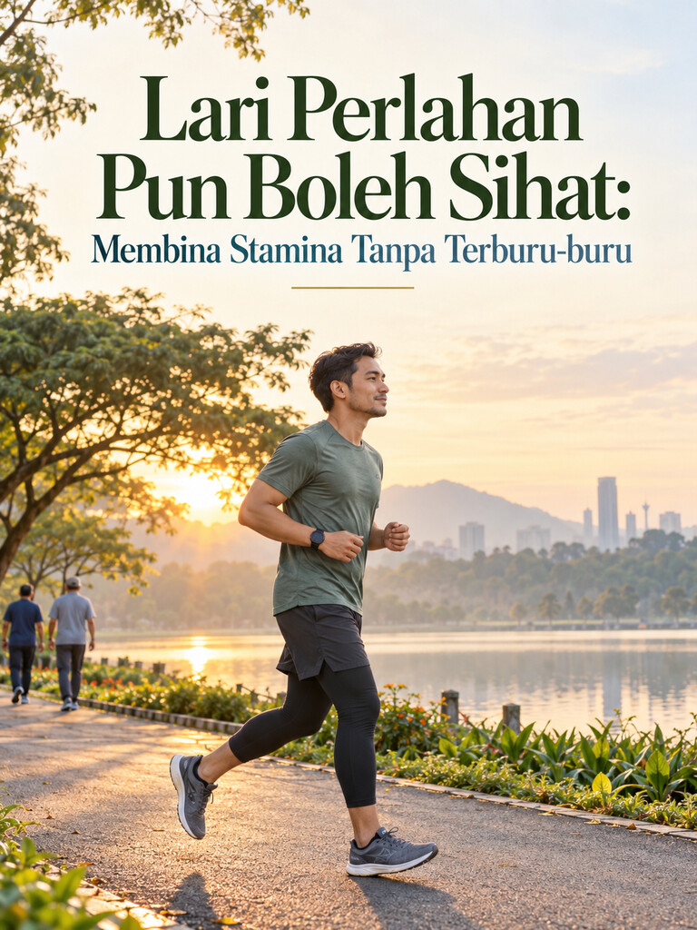 Lari Perlahan Pun Boleh Sihat: Membina Stamina Tanpa Terburu-buru