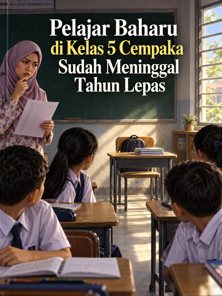 Pelajar Baharu di Kelas 5 Cempaka Sudah Meninggal Tahun Lepas