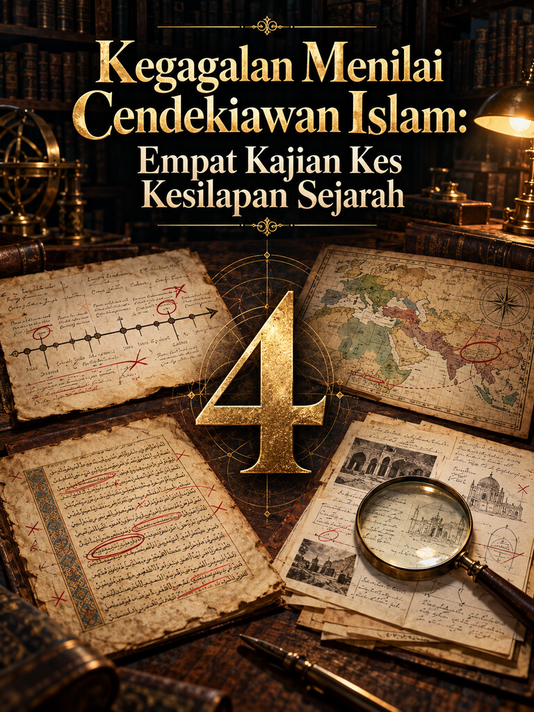Kegagalan Menilai Cendekiawan Islam: Empat Kajian Kes Kesilapan Sejarah
