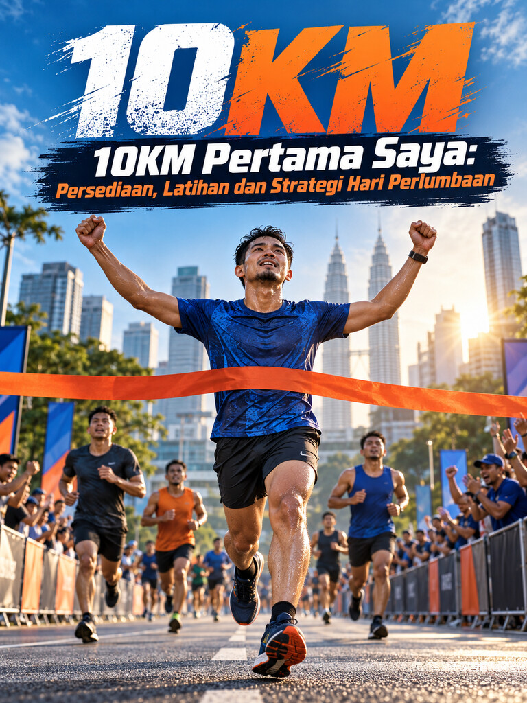 10KM Pertama Saya: Persediaan, Latihan dan Strategi Hari Perlumbaan