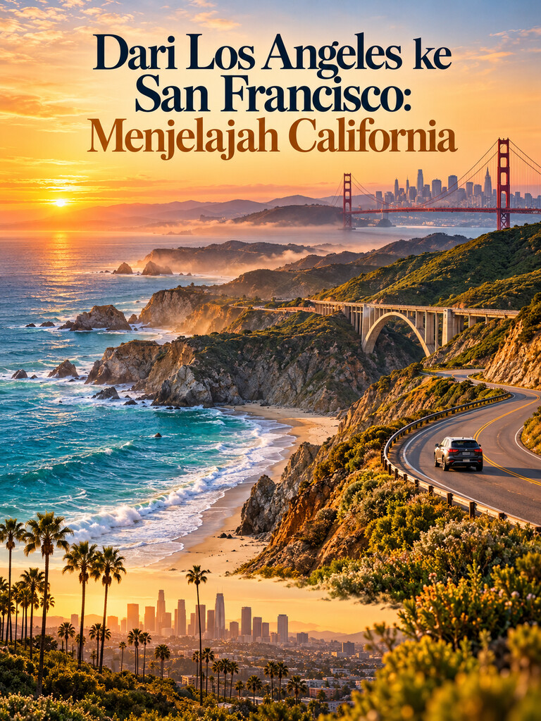 Dari Los Angeles ke San Francisco: Menjelajah California