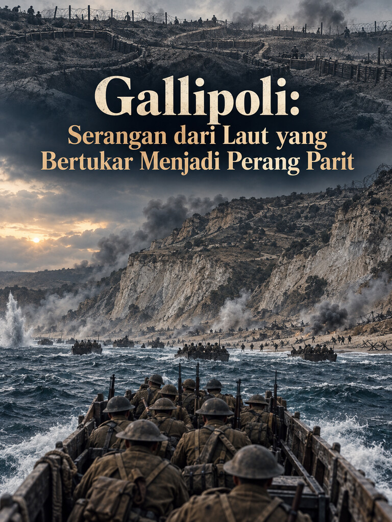 Gallipoli: Serangan dari Laut yang Bertukar Menjadi Perang Parit
