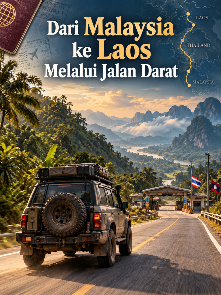Dari Malaysia ke Laos Melalui Jalan Darat