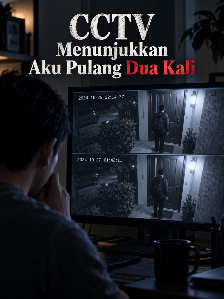 CCTV Menunjukkan Aku Pulang Dua Kali