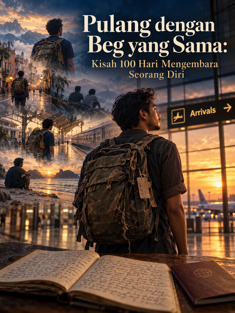 Pulang dengan Beg yang Sama: Kisah 100 Hari Mengembara Seorang Diri