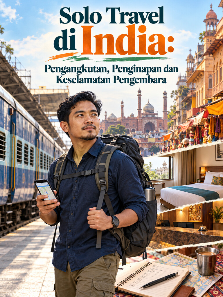 Solo Travel di India: Pengangkutan, Penginapan dan Keselamatan Pengembara