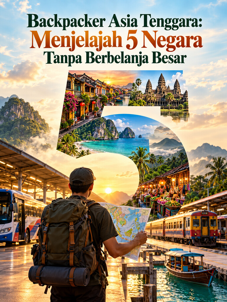 Backpacker Asia Tenggara: Menjelajah 5 Negara Tanpa Berbelanja Besar