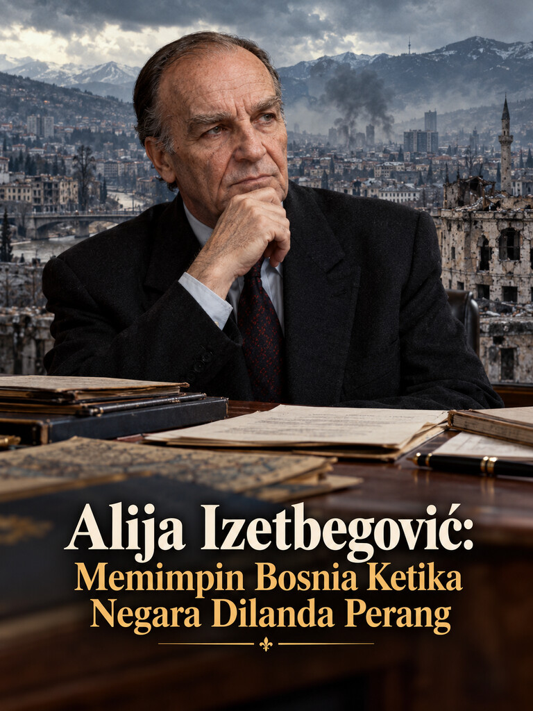 Alija Izetbegović: Memimpin Bosnia Ketika Negara Dilanda Perang