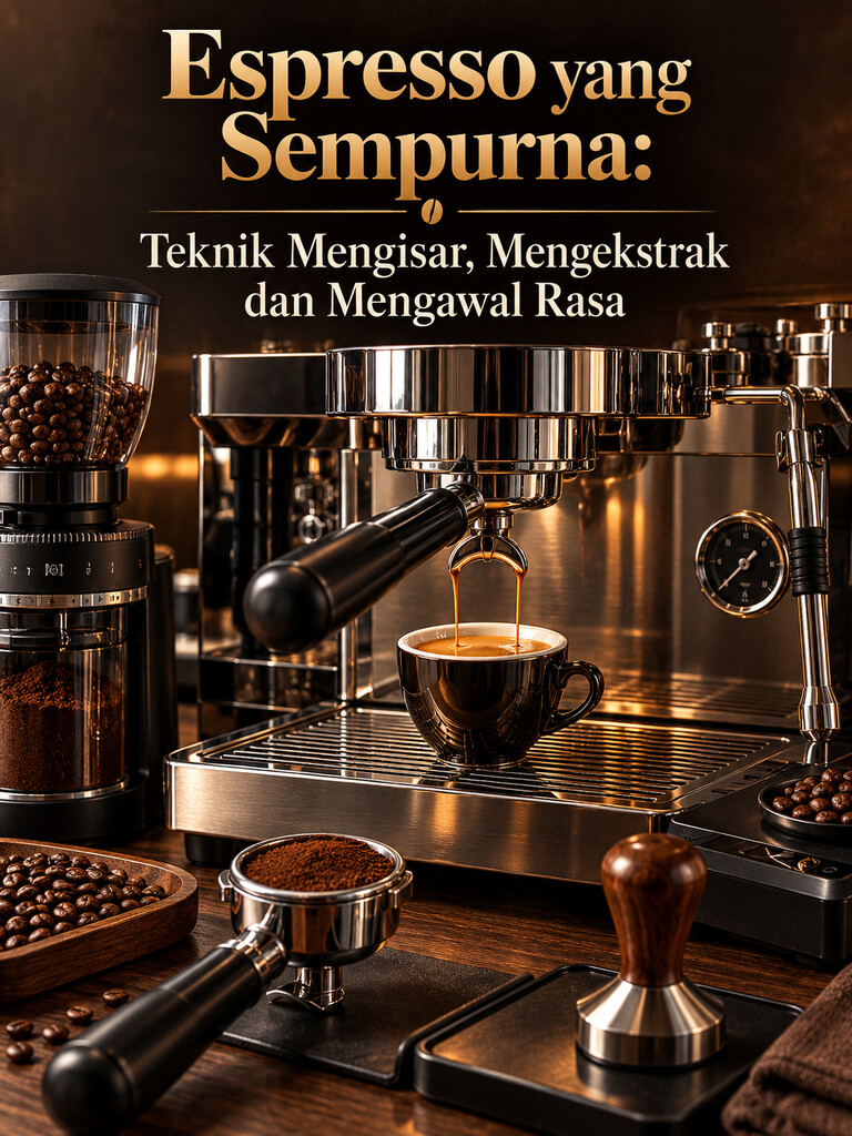 Espresso yang Sempurna: Teknik Mengisar, Mengekstrak dan Mengawal Rasa