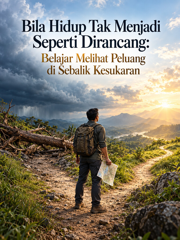 Bila Hidup Tak Menjadi Seperti Dirancang: Belajar Melihat Peluang di Sebalik Kesukaran