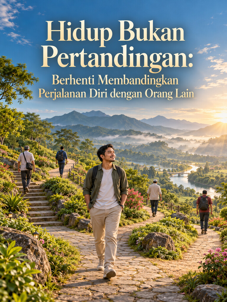 Hidup Bukan Pertandingan: Berhenti Membandingkan Perjalanan Diri dengan Orang Lain