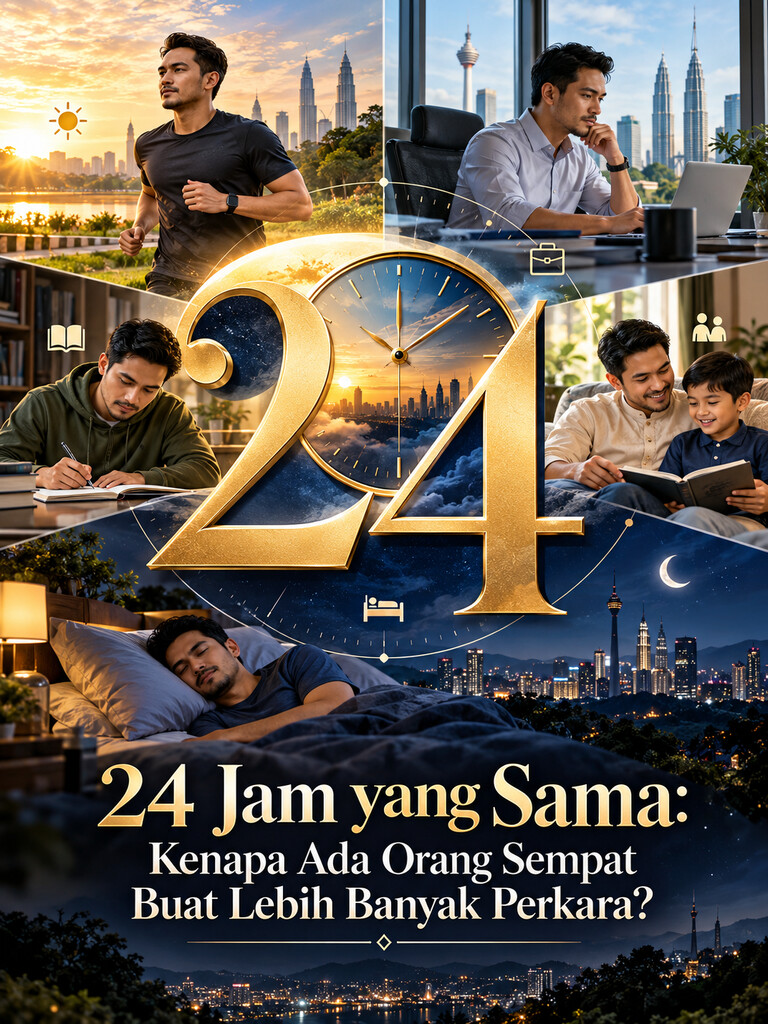 24 Jam yang Sama: Kenapa Ada Orang Sempat Buat Lebih Banyak Perkara?