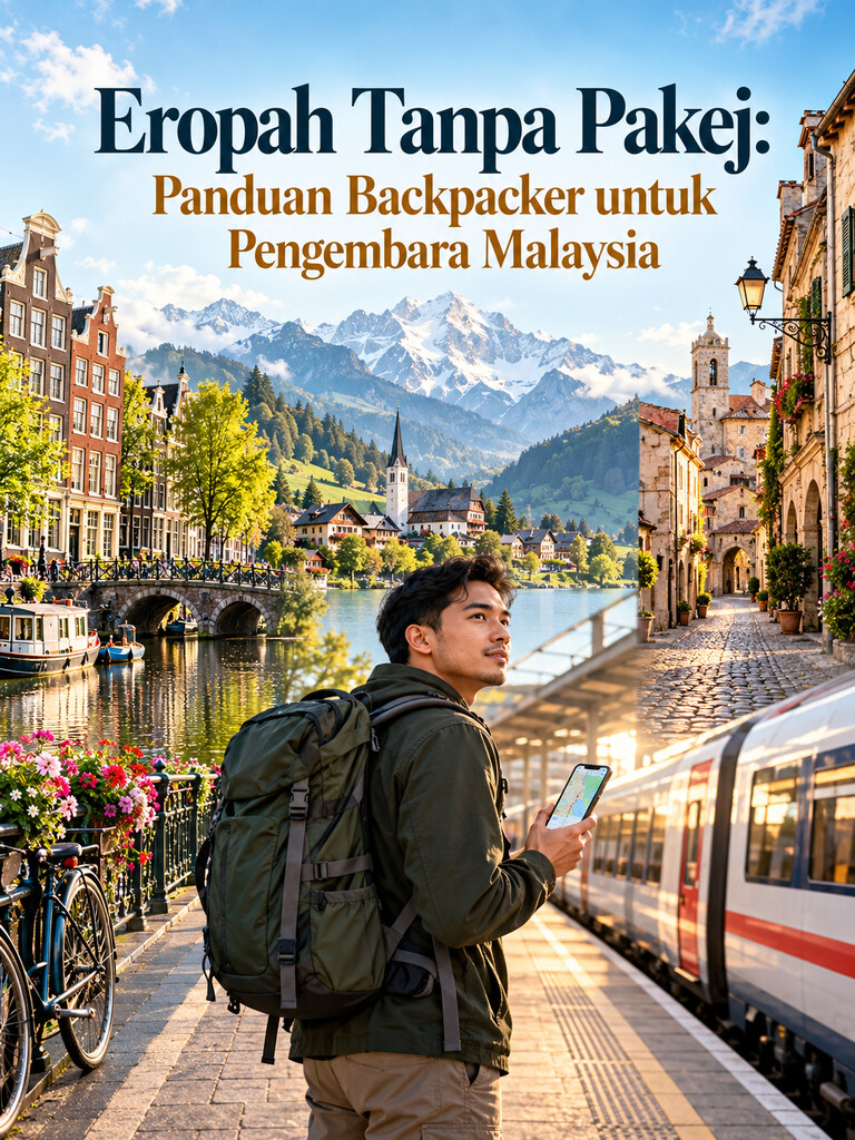 Eropah Tanpa Pakej: Panduan Backpacker untuk Pengembara Malaysia