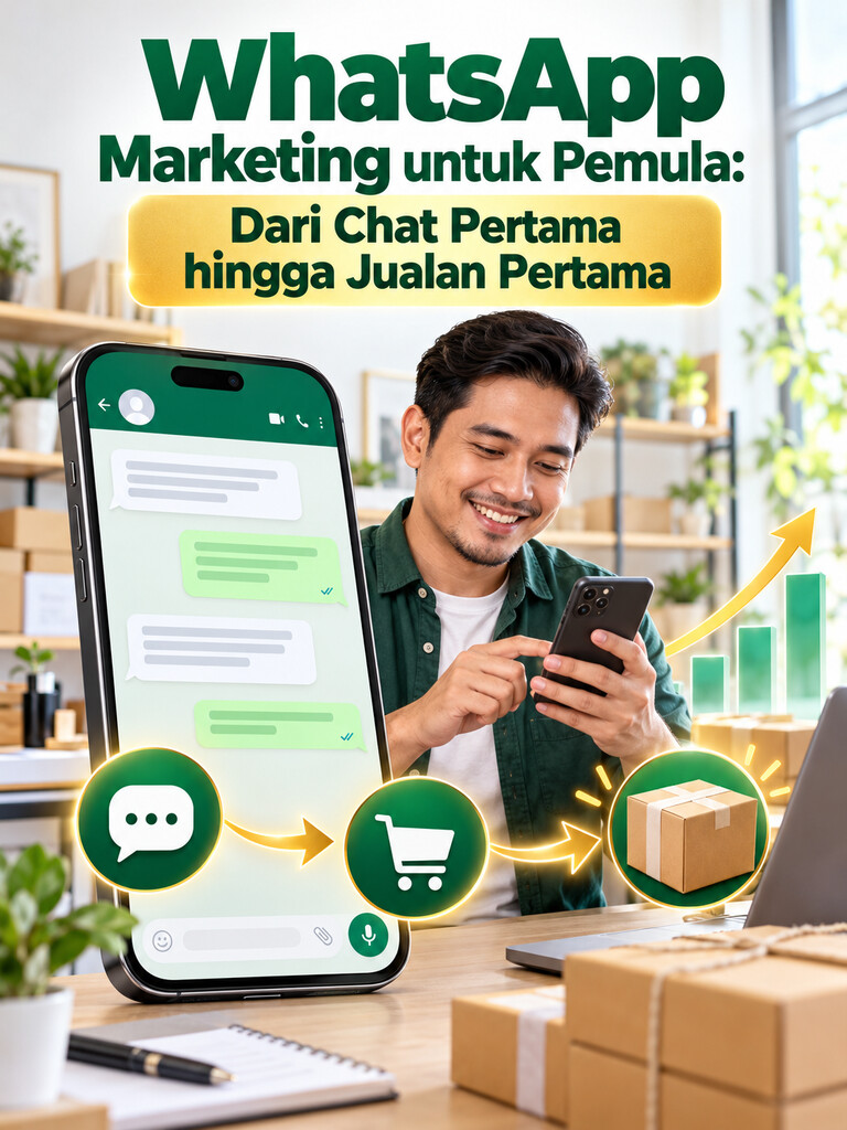 WhatsApp Marketing untuk Pemula: Dari Chat Pertama hingga Jualan Pertama