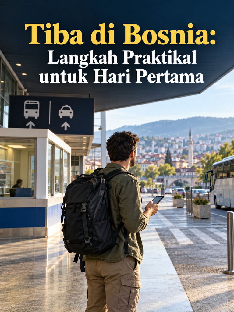 Tiba di Bosnia: Langkah Praktikal untuk Hari Pertama