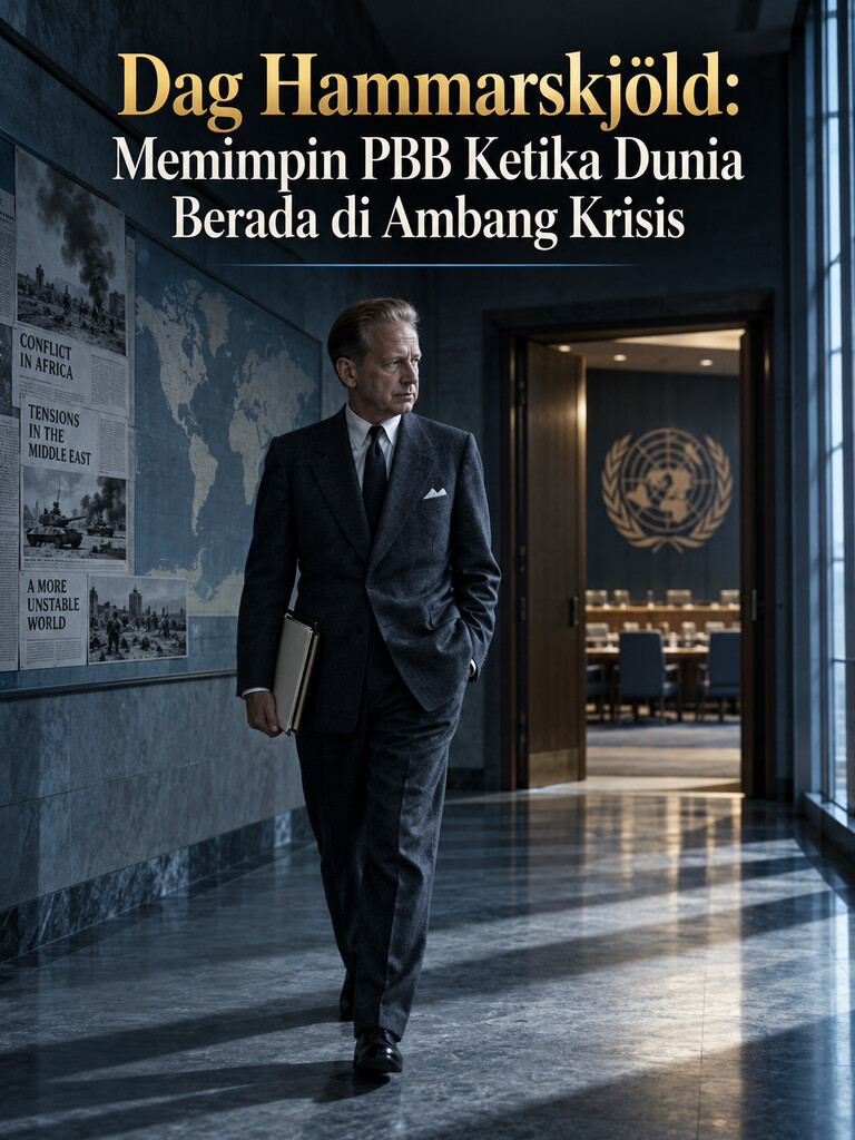 Dag Hammarskjöld: Memimpin PBB Ketika Dunia Berada di Ambang Krisis