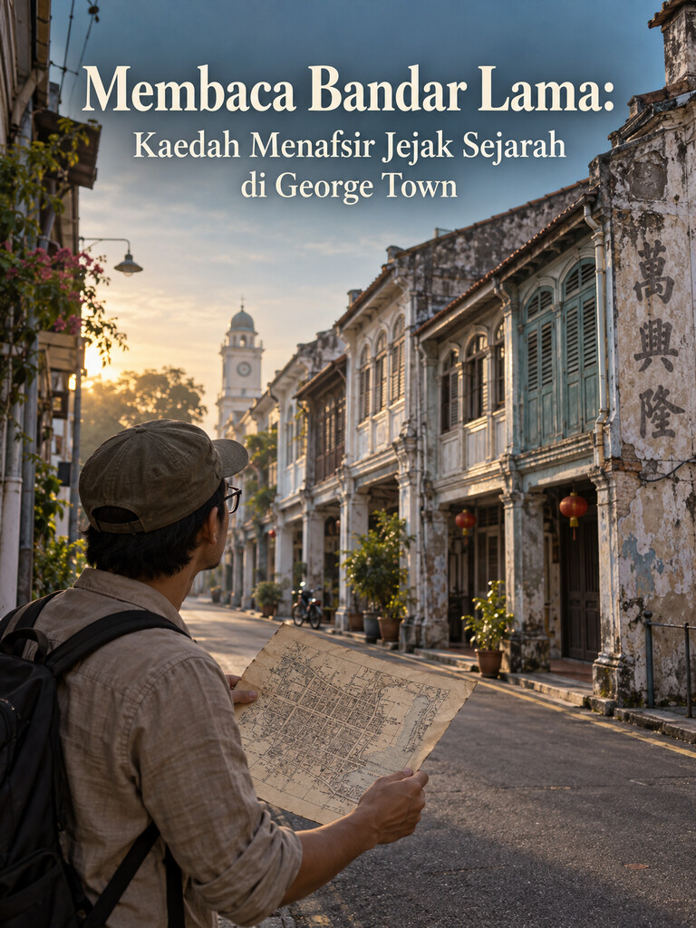 Membaca Bandar Lama: Kaedah Menafsir Jejak Sejarah di George Town
