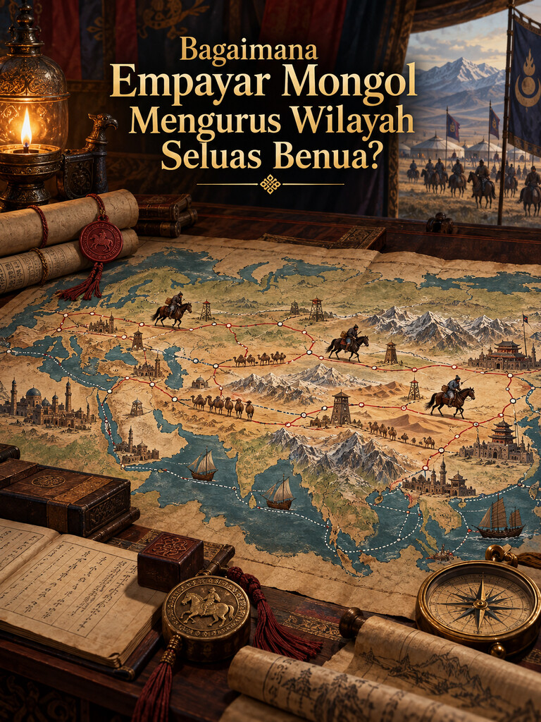 Bagaimana Empayar Mongol Mengurus Wilayah Seluas Benua?
