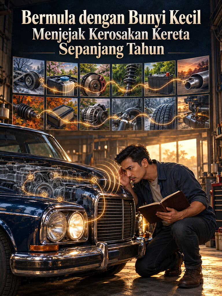 Bermula dengan Bunyi Kecil Menjejak Kerosakan Kereta Sepanjang Tahun
