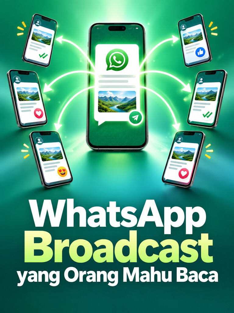WhatsApp Broadcast yang Orang Mahu Baca