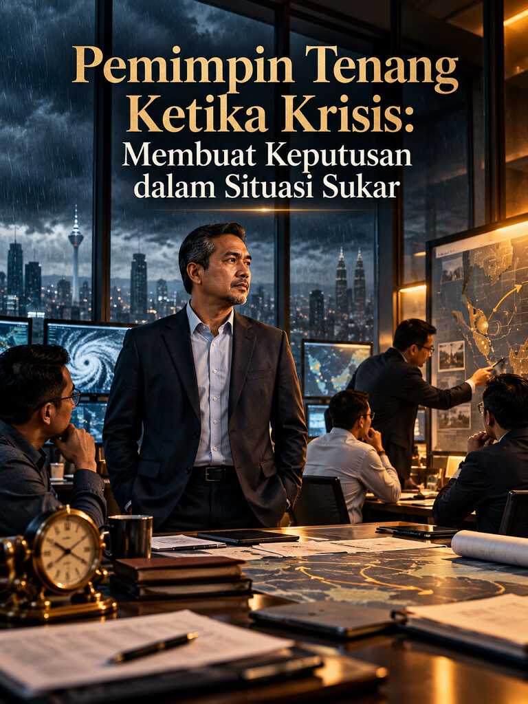 Pemimpin Tenang Ketika Krisis: Membuat Keputusan dalam Situasi Sukar