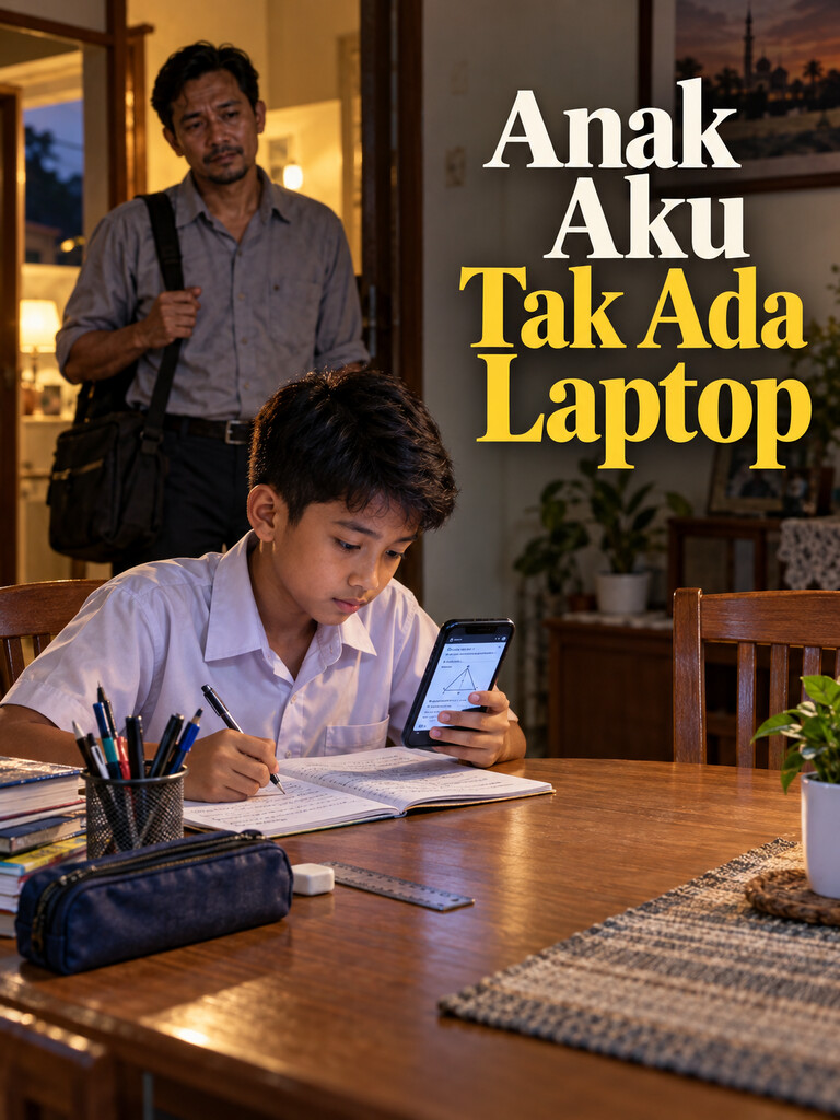 Anak Aku Tak Ada Laptop