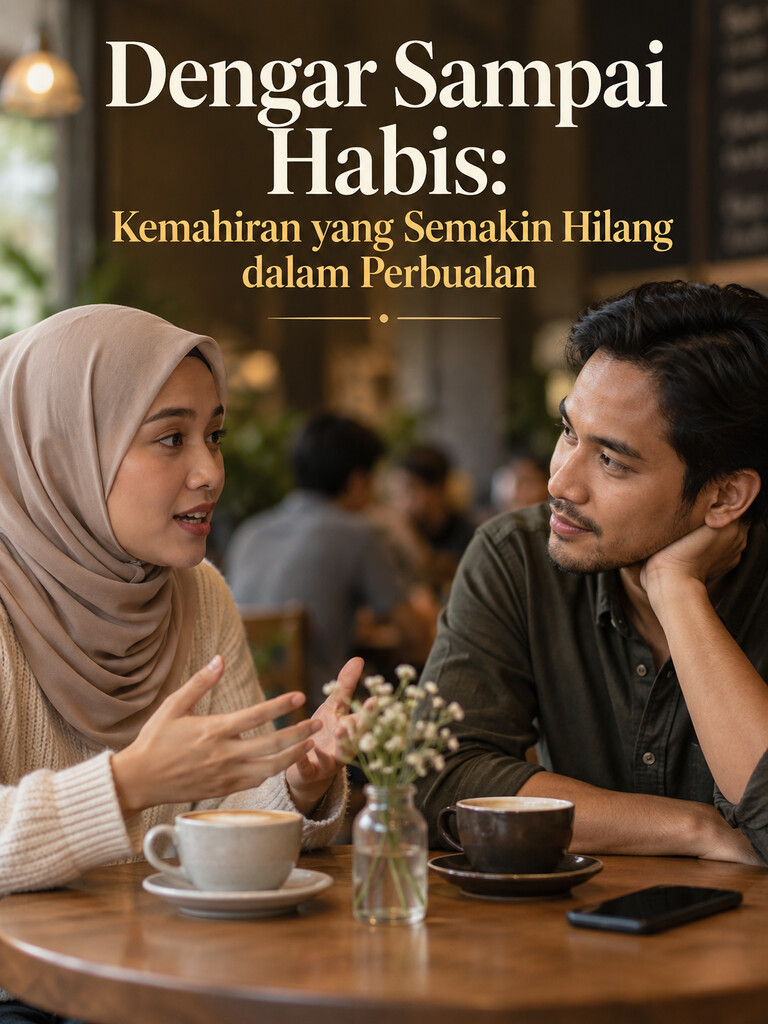 Dengar Sampai Habis: Kemahiran yang Semakin Hilang dalam Perbualan