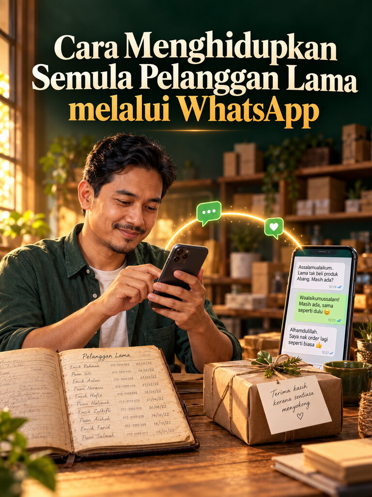 Cara Menghidupkan Semula Pelanggan Lama melalui WhatsApp