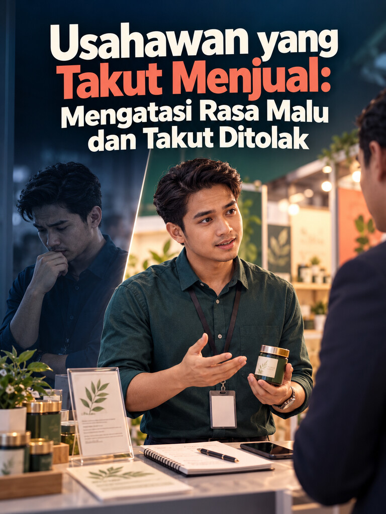 Usahawan yang Takut Menjual: Mengatasi Rasa Malu dan Takut Ditolak