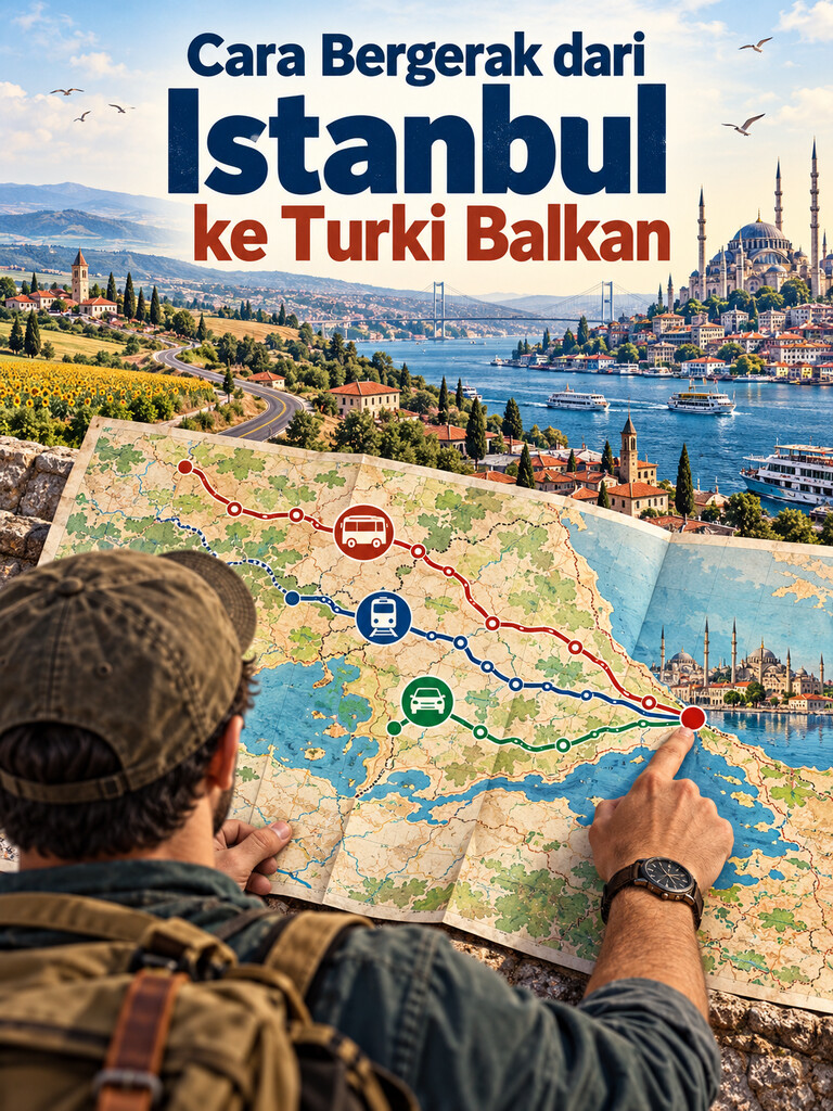 Cara Bergerak dari Istanbul ke Turki Balkan