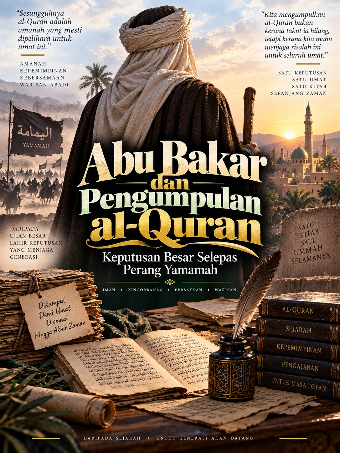 Abu Bakar dan Pengumpulan al-Quran: Keputusan Besar Selepas Perang Yamamah