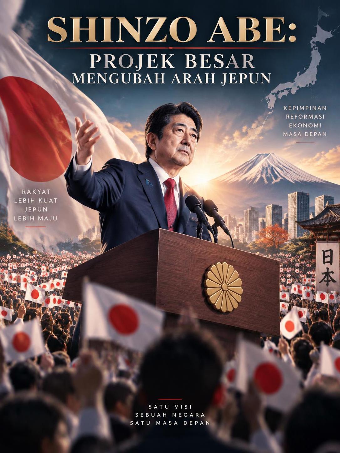 Shinzo Abe: Projek Besar Mengubah Arah Jepun